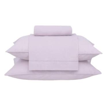 Imagem de Jogo de Cama Solteiro Basic Percalle 180 Fios Buddemeyer, Rosa22