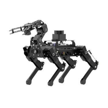 Imagem de PuppyPi Robot Dog with ChatGPT Large AI Models AI Embodied Intelligence ROS Robotic Dog Vision Scene Voice Understanding SLAM Mapping Navigation Bionic Quadruped Robot, Ultimate Kit & RaspberryPi5 4GB