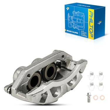 Imagem de PHILTOP Pinça de freio dianteira direita compatível com 2011-2018 1500 dianteiro direito, 2019-2023 1500 Classic dianteiro direito, 2009-2010 Ram 1500 dianteiro direito, 2007-2009 Aspen dianteiro