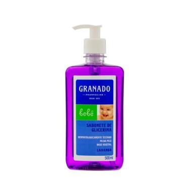 Imagem de Sabonete Glicerina Lavanda Bebê Granado - 500ml