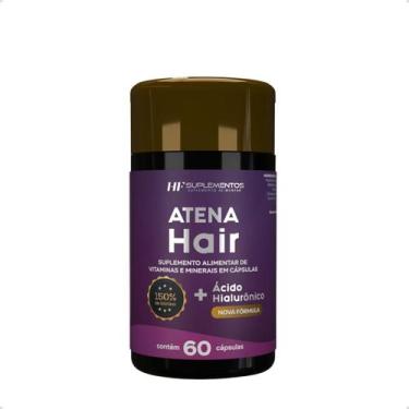 Imagem de Atena hair + ácido hialurônico 60 caps hf suplementos - HF SUPLEMENTS