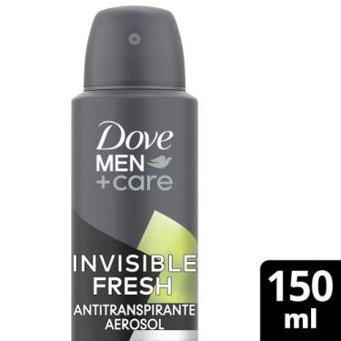 Imagem de Desodorante Dove Men Aerosol Invisible Fresh Antitranspirante 150ml