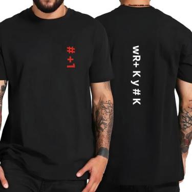 Imagem de Camiseta 100% Algodão Com Estampa Legal Da Cultura Japonesa, Tamanho E