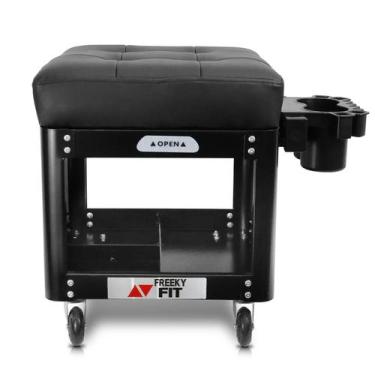 Imagem de Assento de garagem/loja Rolling Creeper FreekyFit com capacidade de 15