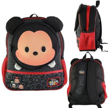 Imagem de Mochila Escolar Infantil Com Alças Reforçadas Para Menino Estudar Mick