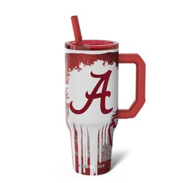 Imagem de Thicc Buddy - Copo de aço inoxidável isolado a vácuo de 1,134 g com tampa e canudo para água - Caneca de viagem compatível com porta-copos - presentes para mulheres e homens ele ela