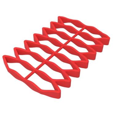 Imagem de Rrlihjgu Grelha de Assar no Forno,Grade De Assar Para Frango E Carne - Ferramenta Domestica Antiaderente que Oleo para Arrefecer Cozinhar a Vapor Grelhar,Fritar