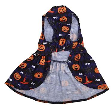 Imagem de Halloween Pet Dresses, cores brilhantes elegante filhote de cachorro vestido filhote de cachorro saias de Halloween Pet Saia para cães pequenos s