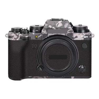 Imagem de Adesivo de capa de câmera X-T4 para FujiFilm X-T4 película protetora antiarranhões Decoração XT4 (Camuflagem de campo)