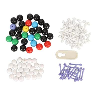 Imagem de RiToEasysports Kit de Modelo de Braço Molecular Químico Conjunto Abrangente para Modelagem de Estrutura Química de Aprendizado Simples 136pcs para Alunos e Professores