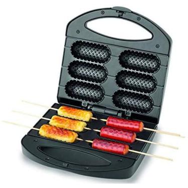 Imagem de Crepeira Elétrica Mondial Pratic 6 Crepes E Hot Dog Cp-01