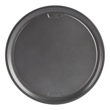 Imagem de GoodCook Forma de pizza PRO antiaderente resistente a arranhões e máquina de lavar louça, segura para máquina de lavar louça, estrutura de aço carbono para assar até 248 °C, 40 cm, cinza