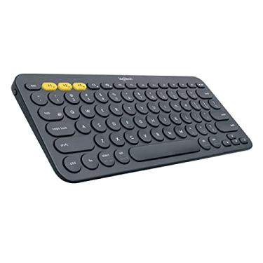 Imagem de Teclado sem fio Logitech K380 com Conexão Bluetooth Easy-Switch para até 3 dispositivos e Pilha Inclusa - Compatível com PC, Mac, Chrome OS, Android, iOS e Apple TV - Cinza