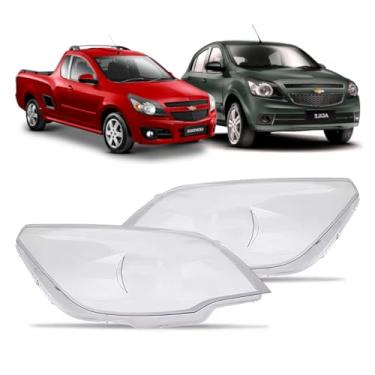 Imagem de Par Lentes para farol Agile/Montana 2009 2010 2011 2012 2013
