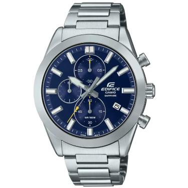 Imagem de Relógio Casio Masculino Ref: Efb-710d-2avudf Edifice Cronógrafo Prateado