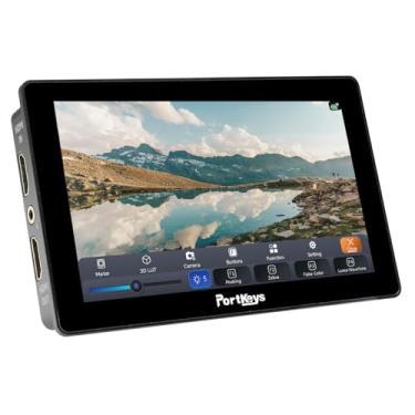 Imagem de Portkeys LH5P II 14.0 cm 4K HDMI Touchscreen DSLR Camera Control Field Monitor | 2200 nit | Bluetooth| 1920 * 1080, função de controle compatível com Canon, Sony, Panasonic, BMPCC, ZCam e Gimbals