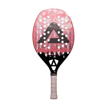Imagem de RAQUETE BEACH TENIS AMA ATHENA COLOR PINK MIDNIGHT 3K 2025 + CAPA + GRIPS + ELASTICO DE AQUECIMENTO + FITA PROTETORA (PINK)