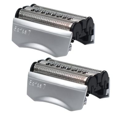 Imagem de Substituição da cabeça de barbeador elétrico 70S para Braun Series 7, cabeças de substituição de barbeador de lâmina compatíveis com máquinas de barbear Braun Series 7 720cc, 730cc, 735s, 750cc,