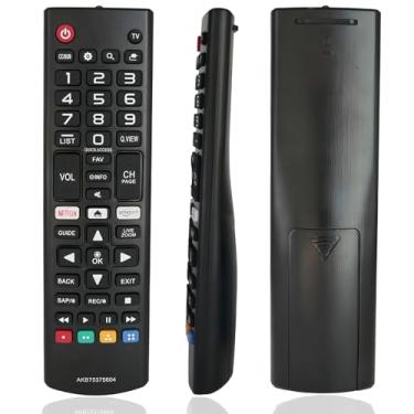 Imagem de Novo controle remoto substituto AKB75375604 para LG Smart TV 43UK6090PUA 49UK6090PUA 50UK6090PUA 55UK6090PUA 60UK6090 65UK6090PUA 70UK6190PUB 75UK6190PUB 43LK5700PUA 49LK5700PUA 32LK610B 24LJ4840-WU