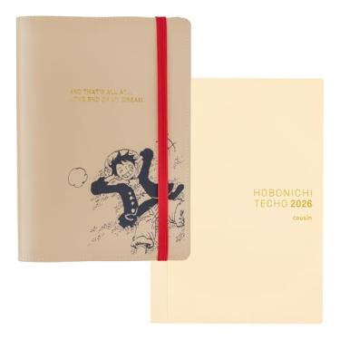 Imagem de Hobonichi Techo A5 – Fim do sonho de Luffy (bege areia) [livro de primos em inglês]