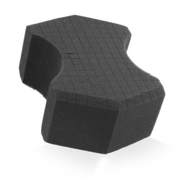 Imagem de Esponja de lavagem de carro, esponjas de carro sem arranhões Esponja de espuma macia sem enxágue para limpeza de lavagem de carro