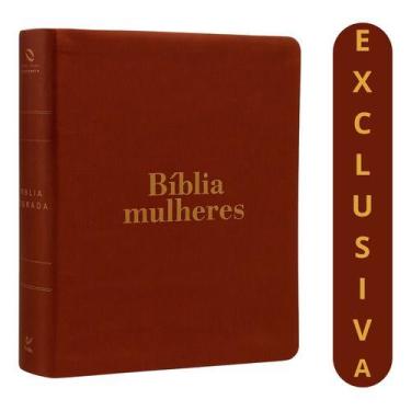 Imagem de Bíblia Mulheres Naa  Viviane Martinello  Capa Marrom Clássica  Espaço 