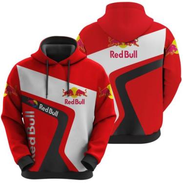 Imagem de Blusa De Moletom Automobilismo Moto Carro Corrida Red - Exo, G