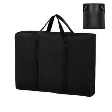 Imagem de BLIRITEL Bolsa de transporte dobrável para cadeira, bolsa de viagem Oxford 210D resistente para espreguiçadeira dobrável, cadeira de gravidade zero, andador, mesa de acampamento, armazenamento de