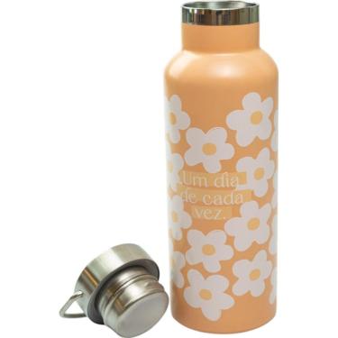 Imagem de Garrafa Térmica Uatt Com Frase Um Dia De Cada Vez 500Ml