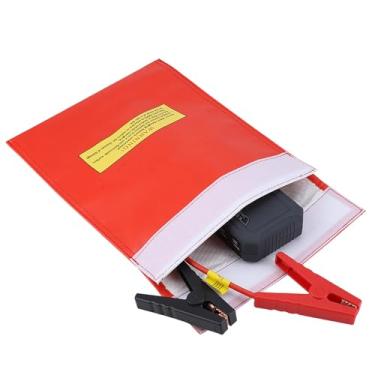 Imagem de Zerodis Saco à Prova de Fogo Jardinagem Doméstica Organizadores Domésticos Bolsa de Armazenamento de Bateria Com Resistência Ao Calor Eficaz para Carregamento e Armazenamento Seguros da Bateria Saco