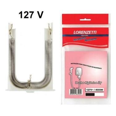 Imagem de Resistencia Lorenzetti Ducha Higiênica 3 Temperaturas 127V 4000W