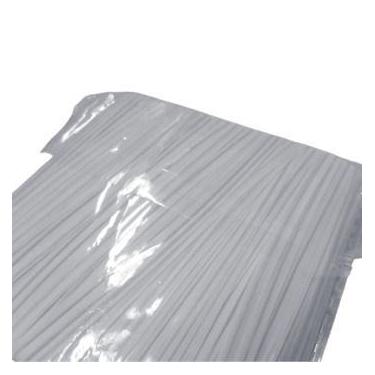 Imagem de Kit Amarrilho Branco 14cm 5000 Unidades Sacolas Embalagens - Tamarozzi