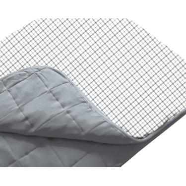 Imagem de GUNAMUNA Cobertor de nuvem – Cobertor de bebê ultramacio, 1 TOG, perfeito para o tempo de barriga, mini 76 cm x 101 cm, xeque-mate