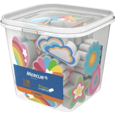 Imagem de Borracha Decorada TR FUN Formas Sortidas - Mercur
