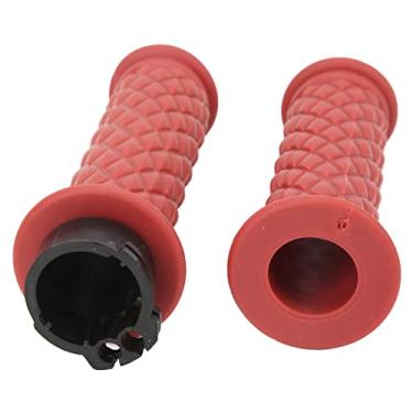 Imagem de Cryfokt Punho do Acelerador Adequado para Modelos de Chopper 888 1198 até 2007. Punho do Acelerador Universal (Vermelho)