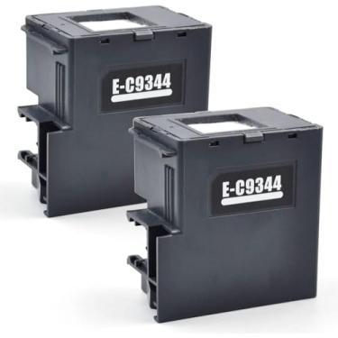 Imagem de Caixa de manutenção de tinta C9344 compatível com ET-2840 ET-4810 WF-2850 WF-2930 WF-2950 WF-2810 WF-2830 WF-2851 XP-3100 XP-4100 XP-4101 XP-41051 XP-42 Impressora 00 L3550 L5590 (C12C934461/9344