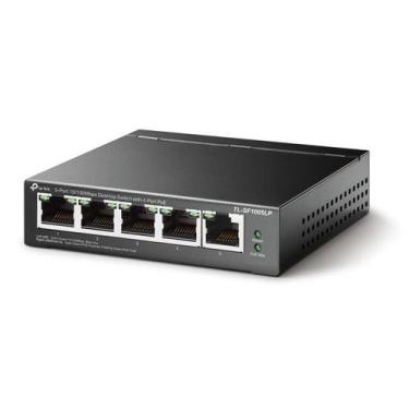 Imagem de Switch 5 Portas Fast 10/100 (4 Portas Poe) Tl-Sf1005Lp Homol - Tp-link