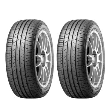 Imagem de Kit 2 Pneus Dunlop 205/55r16 Sport Fm800 Preto