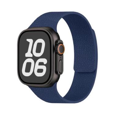 Imagem de Pulseira Magnética De Silicone De 45mm 44mm 40mm 46mm 41mm 42mm 38mm P