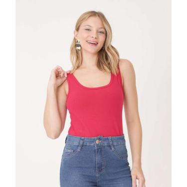 Imagem de Blusa Regata Feminina Básica Marisa-18114, Rosa, PP