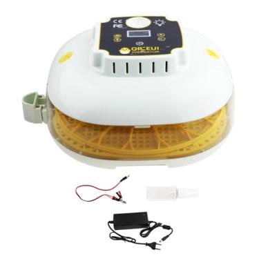 Imagem de IEUDNS 22 Incubadora de ovos Controle de temperatura e umidade, Incubadora de fazenda Intelligent Egg Egget Machine para frango com pombo, Controle de Potência Dupla