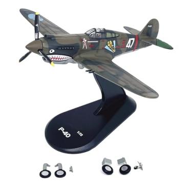 Imagem de DBEIXIWEI Alloy 1/72 US for Curtiss P-40C for Warhawk Fighter Model Finished Attack Airplane Aviation Miniature for Aircraft Lover
