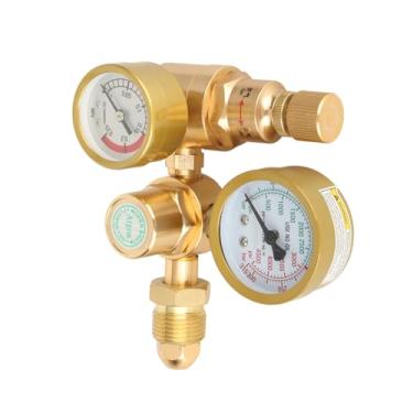 Imagem de YWBL-WH Regulador de Gás de Soldador Regulador de Soldagem a Gás, Medidor de Pressão Duplo de Fácil Leitura, de CO2 de Argônio para Aplicações MIG TIG, Com Design de Alívio de Pressão de Segurança