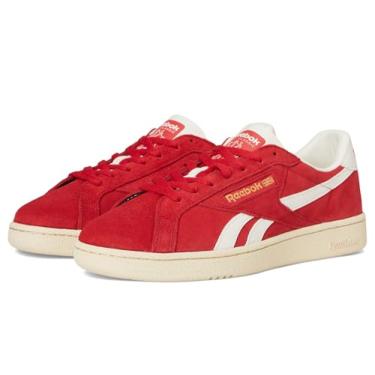 Imagem de Reebok Tênis Club C Grounds, Vector vermelho/papel branco/giz, 12 Women/10.5 Men