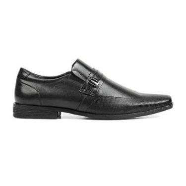Imagem de Sapato Social Masculino Ferracini 24h Cor Natur Preto 38608-Masculino