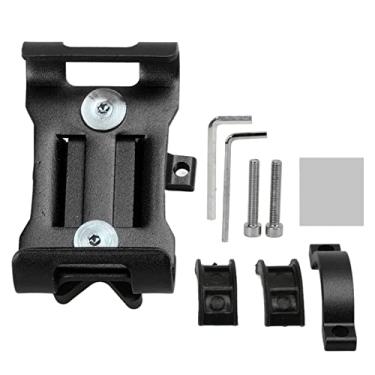 Imagem de Suporte de telefone para bicicleta, suporte de liga de alumínio para navegação com almofadas de silicone antiderrapantes, amplamente compatível com smartphones de 3,5 a 6,5 polegadas, para diâmetros