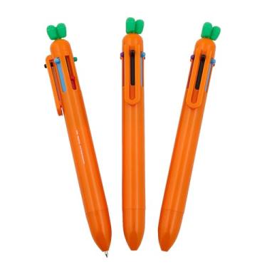 Imagem de Fun Express Canetas de plástico para transporte de 14 cm de cenoura laranja de páscoa - 12 peças