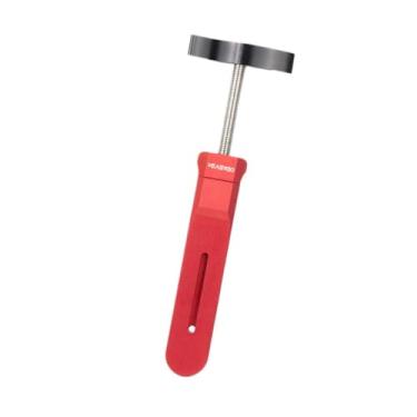 Imagem de Baoblaze Ferramenta de prensa de pistão para freio a disco de bicicleta, multifuncional, em liga de alumínio, para pinça de freio a disco hidráulica, peça de, Vermelho