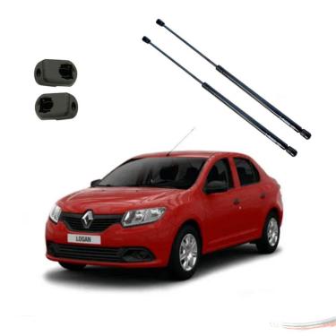 Imagem de Par Amortecedores Capô Logan G2 Após 2013