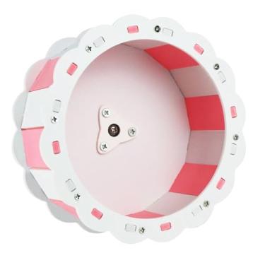 Imagem de Sanpyl Roda de Hamster Em Forma de Girassol Brilhante para Esportes Silenciosos de Hamster, Conjunto de Parafuso de PVC Não Tóxico Roda de Corrida para Animais de Estimação, de Corrida Lavável Em (#6)